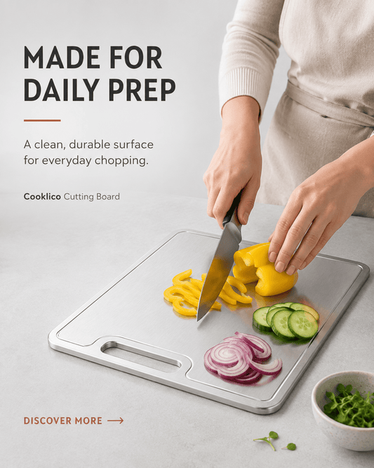 Titanium Cutting Board - Cooklico