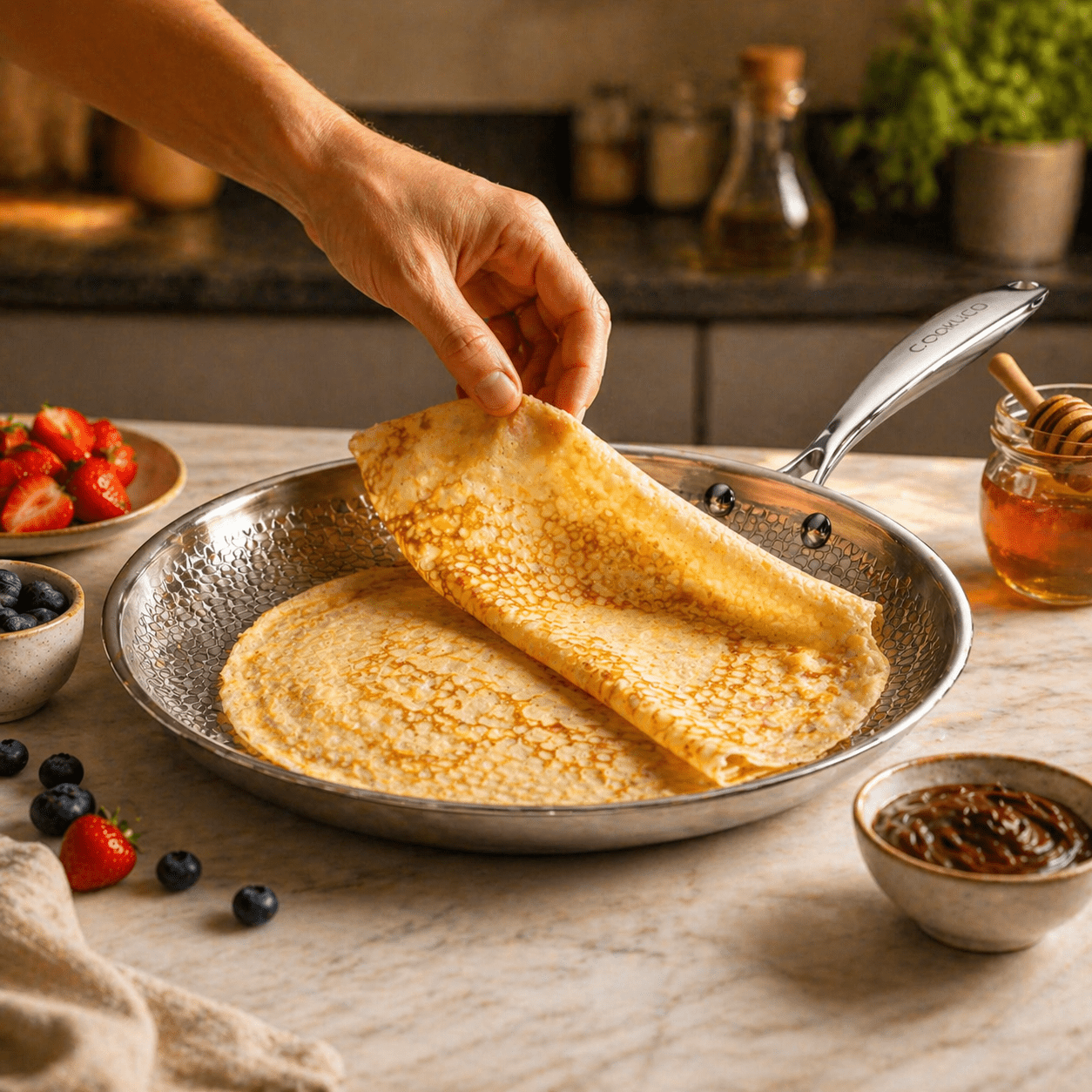 Titanium Pizza Pan - Cooklico