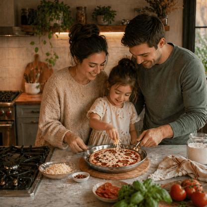 Titanium Pizza Pan - Cooklico