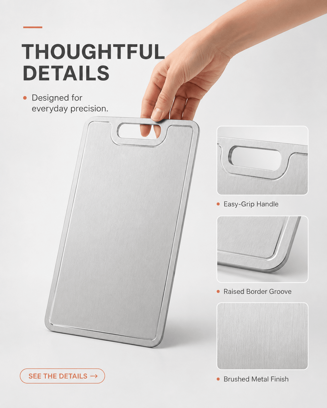 Titanium Cutting Board - Cooklico