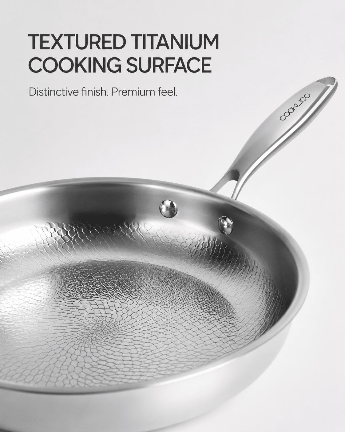 Titanium Pro Pan Duo with Lids | 4-Pcs - Cooklico