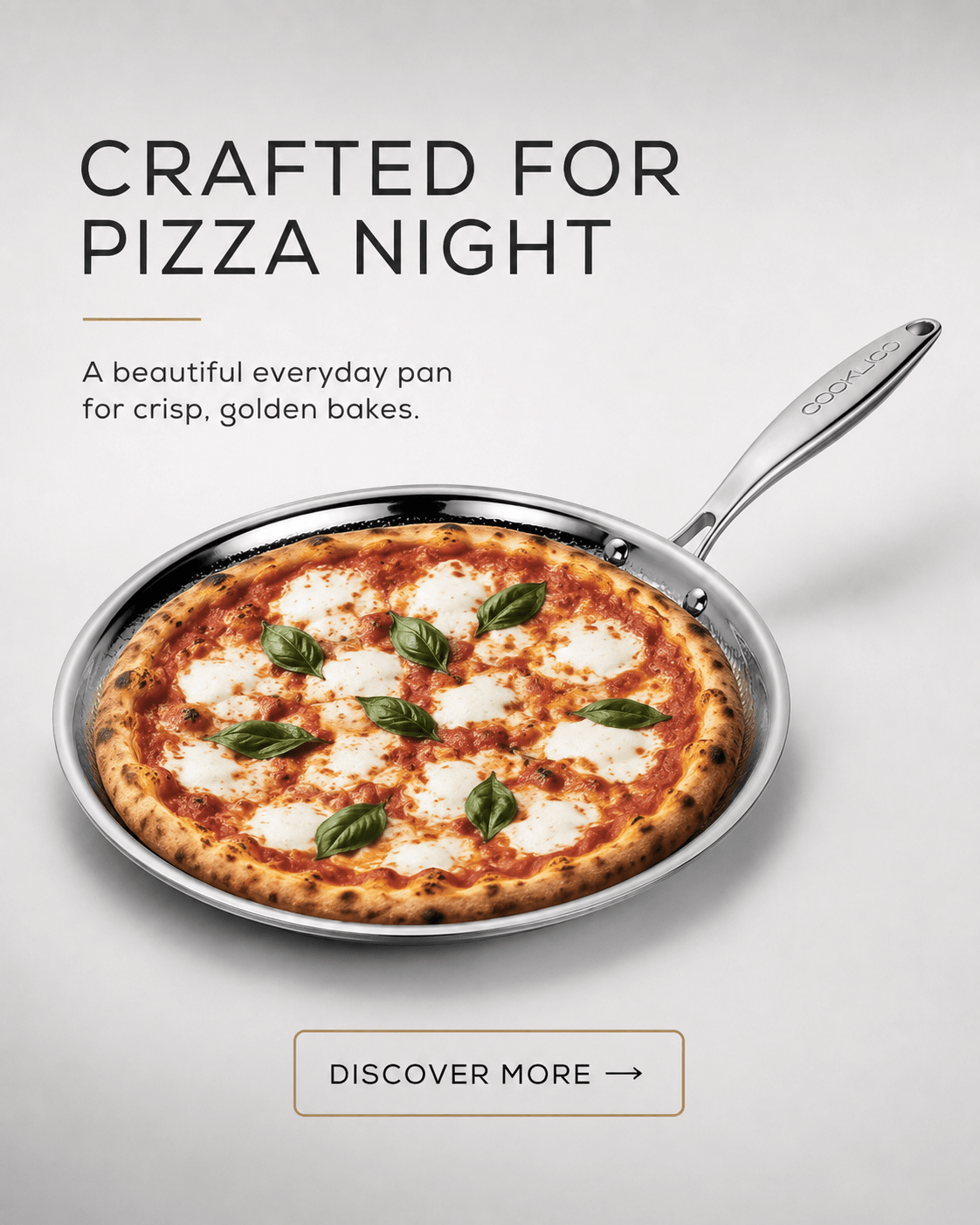 Titanium Pizza Pan - Cooklico
