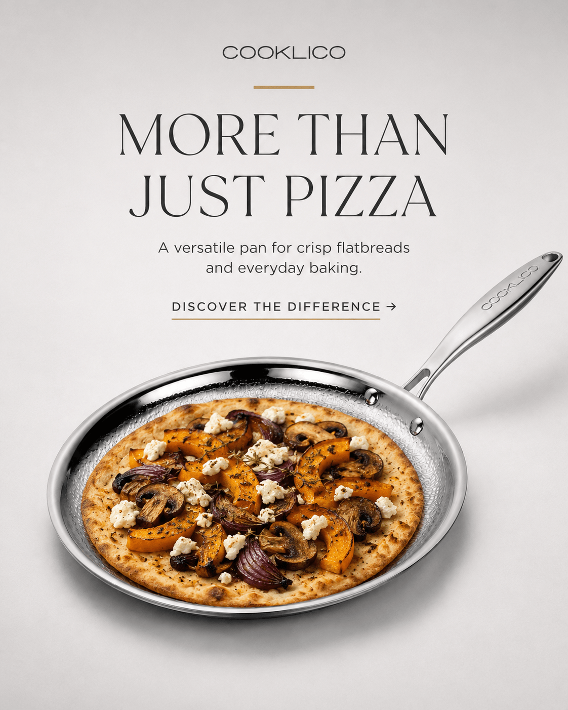 Titanium Pizza Pan - Cooklico