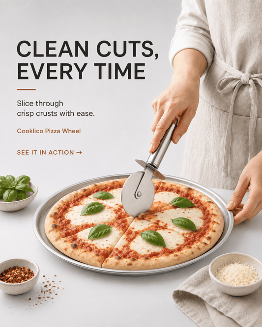 Round Pizza Cutter - Cooklico