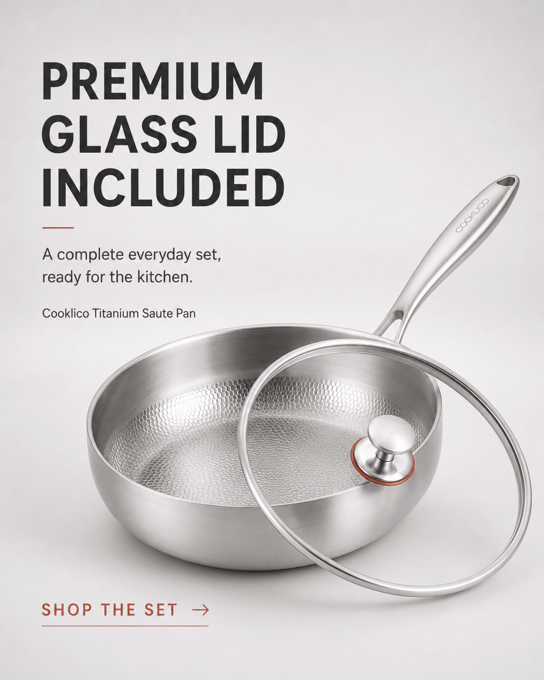 Titanium Saucepan - Cooklico