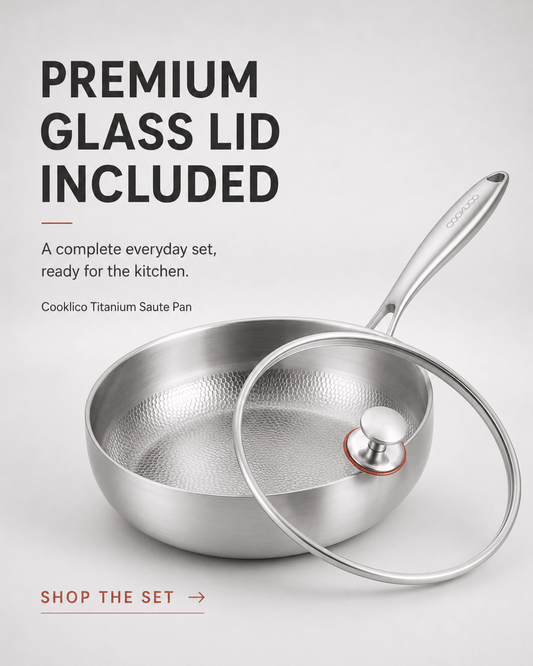 Titanium Saucepan - Cooklico