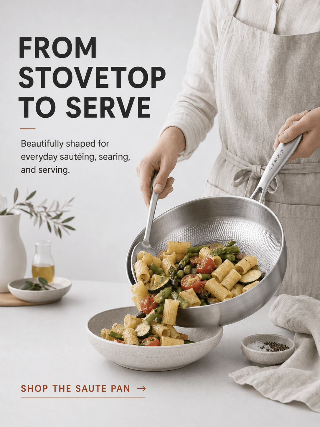 Titanium Saucepan - Cooklico