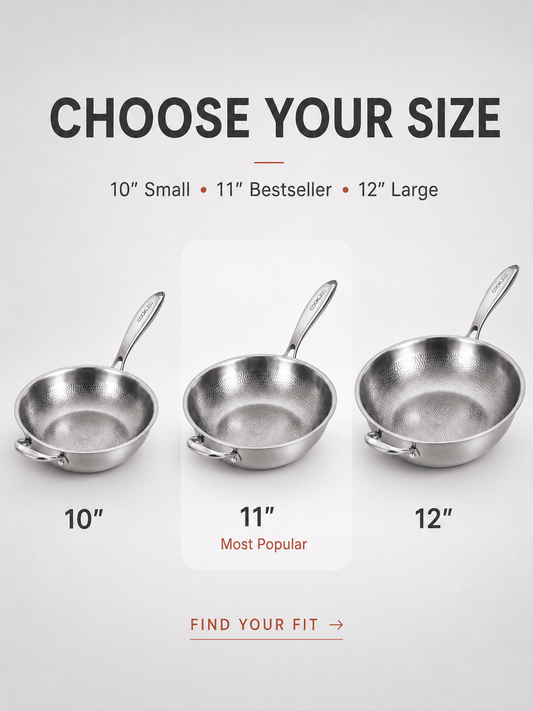 Titanium Wok Pan - Cooklico